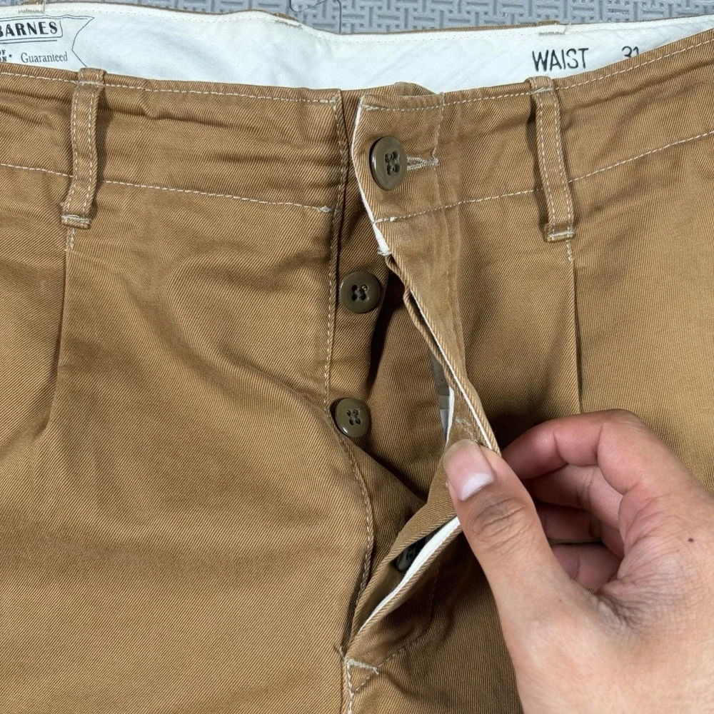 Wallace & Barnes Military Officer's Chino Pants Field Cotton 31x32 Men Fit 32x30